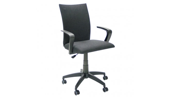 Töötool CLAUDIA 59x57xH87-96,5cm, must