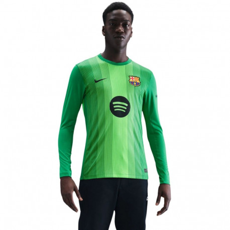 Nike meeste väravavahi särk HQ0477 311 2025/26 FC Barcelona stadium L, roheline