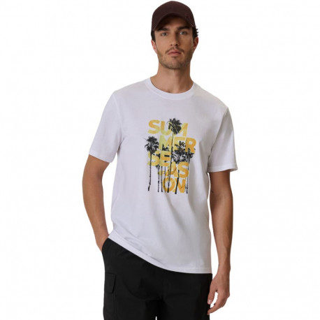 4F meeste t-särk M2784 4FWSS26TTSHM2784 10S L, valge