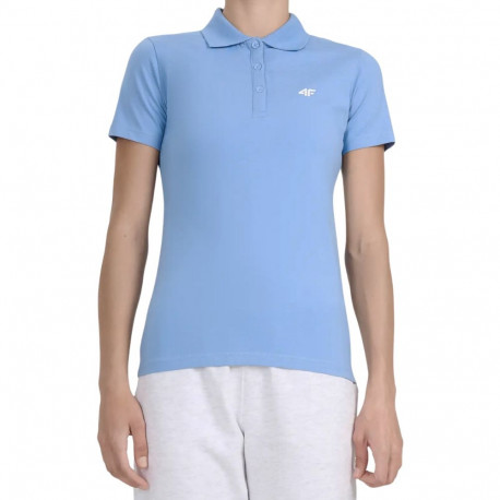 Koszulka damska polo 4F F0768 denim 4FWMM00TPTSF0768 32S M