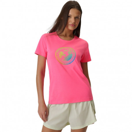 4F naiste t-särk F2718 4FWSS26TTSHF2718 55S 2XL, fuksiaroosa