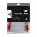 Patch cord Cat.6 UTP 0.25m red