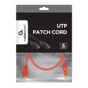 Patch cord Cat.6 UTP 0.5m red