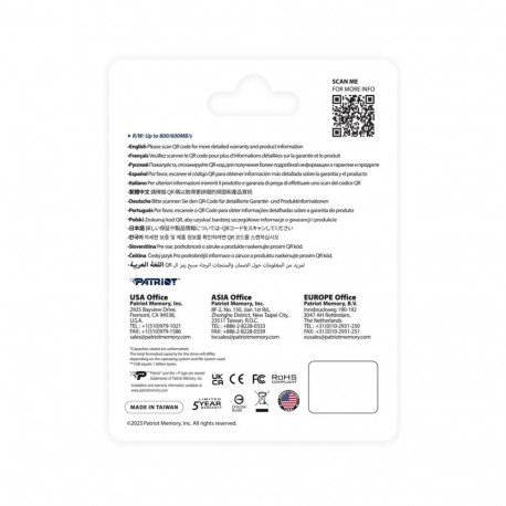 Patriot Memory EP Express 256 GB MicroSD UHS-I Class 10