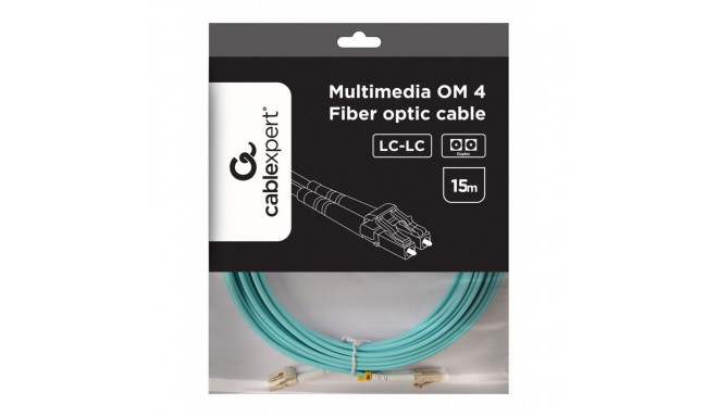 Mitmemoodiline duplekskaabel OM4 50/125, LC/LC, 15m