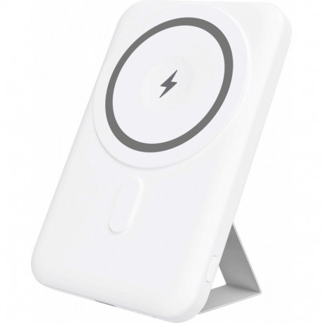 akupank 501 silikoonkattega 5000mAh MagSafe PD 20W, valge