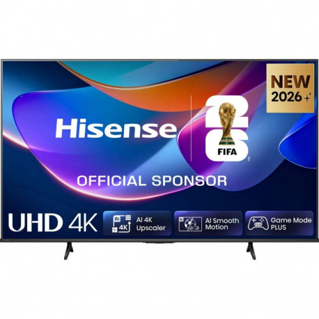 Hisense nutikas teler 50A6S 127cm (50") 4K Ultra HD Wi‑Fi, must