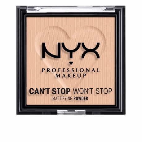 NYX PROFESSIONAL MAKE UP matistav puuder CAN'T STOP WON'T STOP, hele keskmine