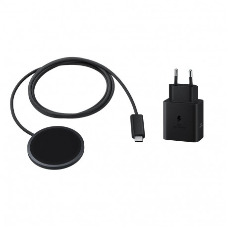 P2900BBEGWW 25W Magnet Wireless Charger + 45W Wired Charger, Black