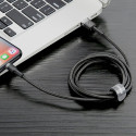 Baseus Cafule USB to Lightning Cable 2A 3m / grey-black