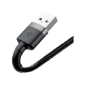 Baseus Cafule USB to Lightning Cable 2A 3m / grey-black