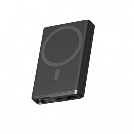 Ksix magnetiline akupank 10000mAh 22,5W, must