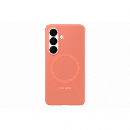 ES942CO Silicone Magnet Case Samsung Galaxy S26, Coral Red