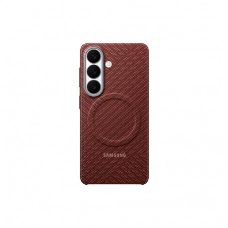 KS942SR Carbon Magnet Case Samsung Galaxy S26, Coral Red