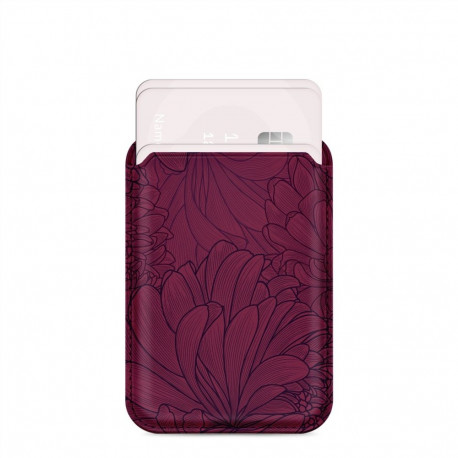 MIO Berry Blooms Magsafe Case Compatible Card Holder