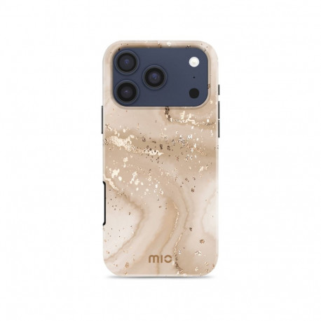 MIO ümbris iPhone 17 Pro Max MagSafe-ühilduv, kuldne marmor