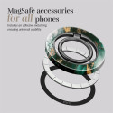 MIO rõngakinnitus MagSafe-ühilduv, roheline marmor