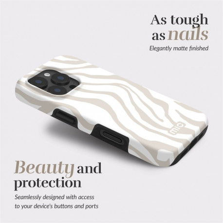 MIO ümbris Sandy Zebra MagSafe ühilduv iPhone 16-ga