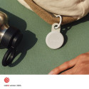 Chipolo LOOP – Rechargeable Bluetooth Tracker with Silicone Loop for iOS & Android, Chalk