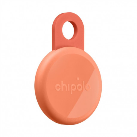 Chipolo Bluetooth-jälgija LOOP laetav silikoonsilmusega iOS-ile ja Androidile, korall