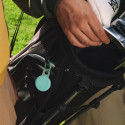 Chipolo Bluetooth-jälgija LOOP taaslaetav silikoonist aas iOS-ile ja Androidile, mündiroheline
