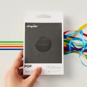Chipolo POP – Bluetooth Tracker with Replaceable Battery for iOS & Android, Black