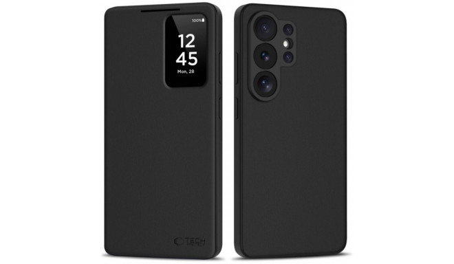 Tech-Protect kaitseümbris Smart Clear View Samsung Galaxy S26 Ultra, must