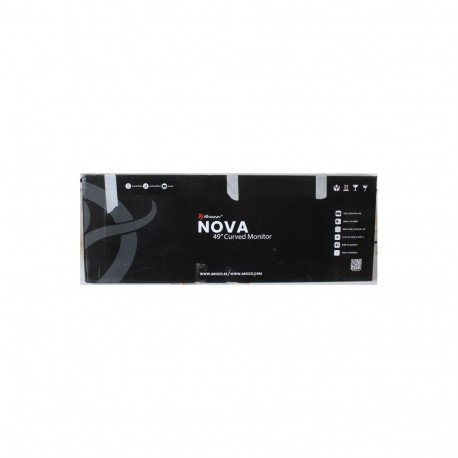 AROZZI SALE OUT. Nova 49" VA, 165Hz - Black | | Nova | 49 " | VA | 32:9 | 165 Hz | 4 ms | 5120 x 144
