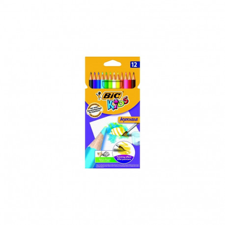 BIC Colored pencils AQUAQOULEUR 12 colours 8575613