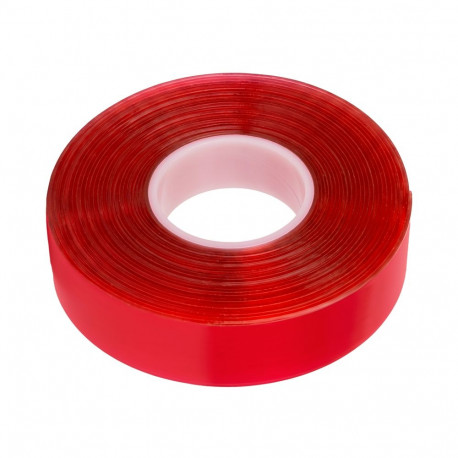 REBEL kahepoolne teip 19mm x 3m, läbipaistev