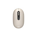 PORT CONNECT Mouse | PURE MAC | Wireless | Bluetooth | Beige Perle