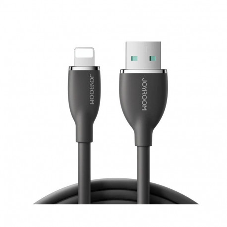Cable Colorful 3A USB to Lightning SA29-AL3 / 3A / 1,2m (black)
