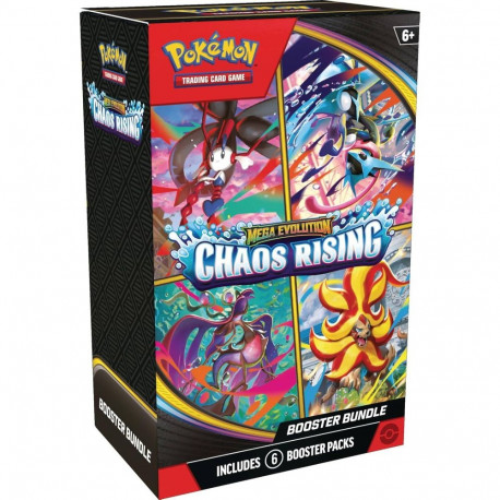 Trading Card Game - Pokémon Mega Evolution: Chaos Rising Booster Bundle 6 Packs