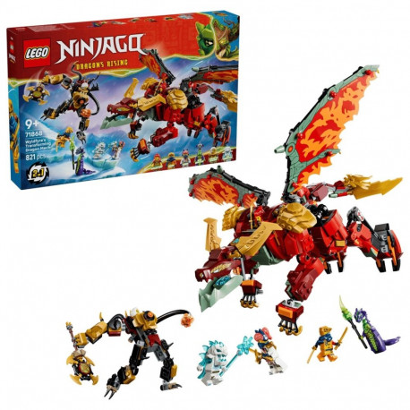 Toys, Games & Collectibles - LEGO NINJAGO 71868 Wyldfyre's Dragon Mech 821 Pcs