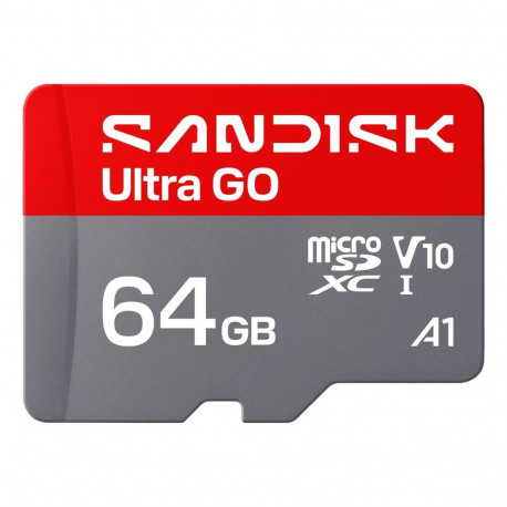 Memory Card - SanDisk Ultra GO 64 GB MicroSDXC 140 MB/s A1