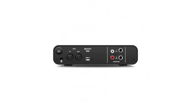 Audio Interface - MOTU M2, USB, 2 XLR Inputs, 192 kHz
