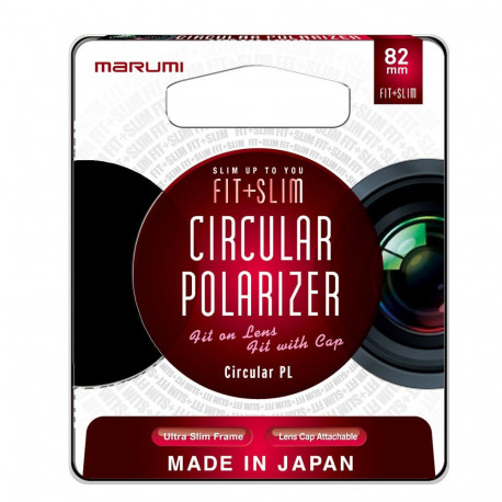 Filter - Marumi FIT+SLIM Polarizing 82mm Multi-Coated Eco-Friendly