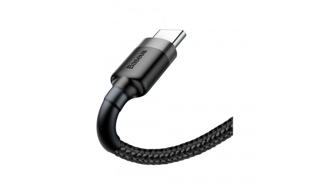 USB Cable - Baseus Cafule USB 2.0 0.5m 3A Data Transfer Black