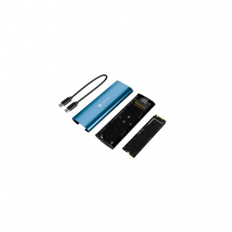 M.2 NVMe SSD Enclosure - NATEC RHINO 10 TB, USB 3.2 Gen 2, Horizon Blue