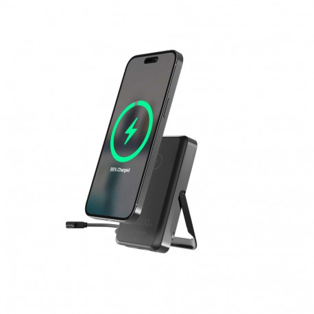 Power Bank - Gembird PB10-WPC15MS-01 10000 mAh, 15W Wireless Charger, Black