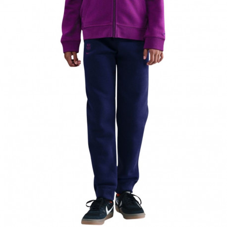 Spodnie dla dzieci Nike FC Barcelona 25/26 Tech Fleece granatowe HM4108 594  XL