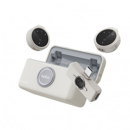 Belkin traadita mikrofonid Stage Dual CTA003hqSA laadimiskarbiga