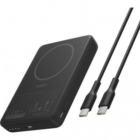 Belkin BoostCharge Slim 10000mAH mag.PB/7.5W Qi2 black BPD017hqBK