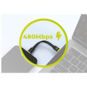 Mobile Origin Compact Cable USB-C to USB-C black 10cm