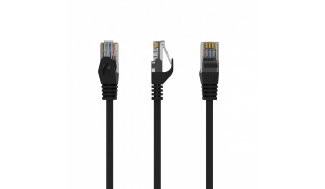 Patch cord Kat.6 UTP 0.25m black