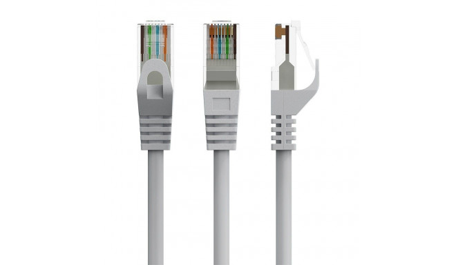 Cat.6 UTP Patch Cord, 0.25m, Grey