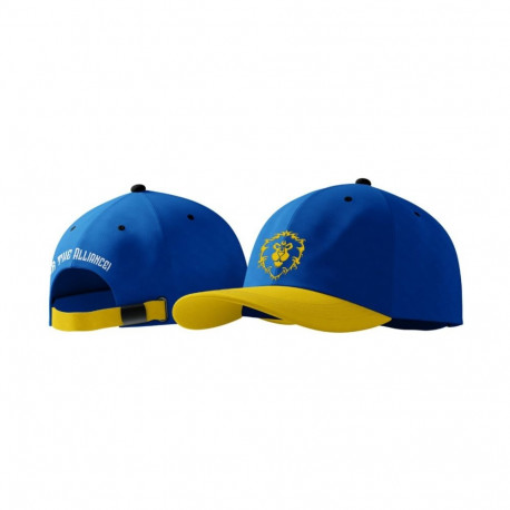 Baseball Cap Good Loot World of Warcraft: For The Alliance Blue