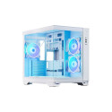 Chieftec GM-30W-TG-OP computer case Cube White