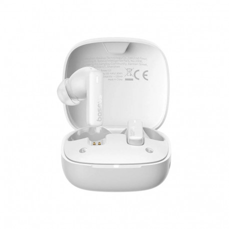 Headphones Bluetooth 5.3 BOWIE E19 white