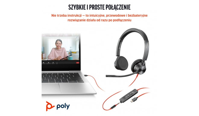 Poly Blackwire 3325 - headset